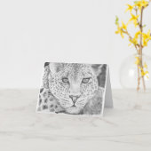 luipaard kaart (Gele Bloem)