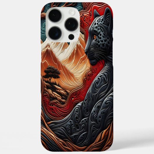 Luipaard kijkt: natuur schoonheid Case-Mate iPhone case (Achterkant)