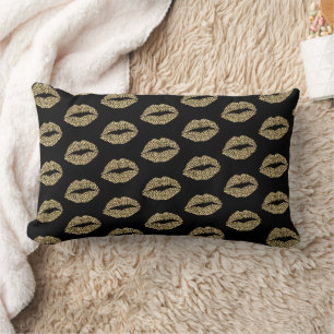 Luipaard Kiss - Luipaard Print Lips Patroon Kussen