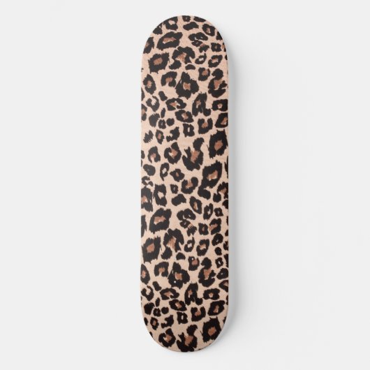 Luipaard koele esthetiek skateboard (Voorkant)