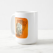 luipaard koffiemok (Voorkant links)