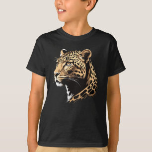 Luipaard Kop T-shirt