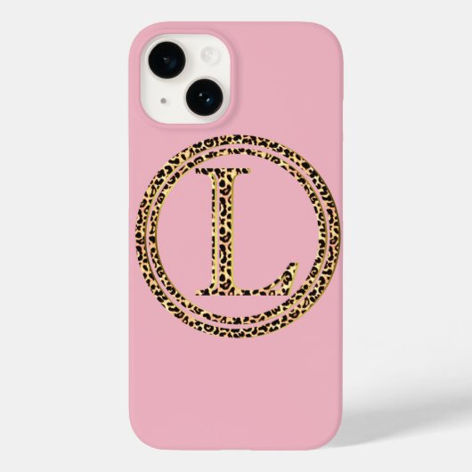 luipaard L Case-Mate iPhone Case (Achterkant)