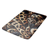 Luipaard Luxe: Slaap met Fierce Style Badmat (Gekanteld)