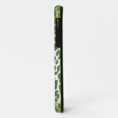 luipaard met groene Case-Mate iPhone case (Achterkant/links)