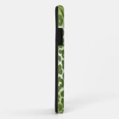 luipaard met groene Case-Mate iPhone case (Achterkant/rechts)
