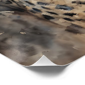 Luipaard nr. 2 perfect poster (Hoek)