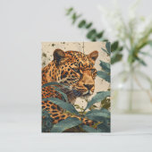 Luipaard Oerwoud:  Briefkaart (Staand voorkant)