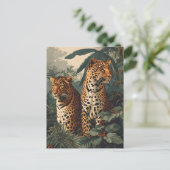 Luipaard Oerwoud:  Briefkaart (Staand voorkant)
