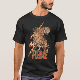 Luipaard Onweer Woeste Tijger Safari Dier Zoölogi T-shirt