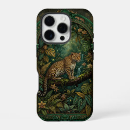 Luipaard op Tak Jungle | iPhone 16 Pro Hoesje
