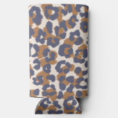 Luipaard Patroon-blauw en bruin- (Achterkant)