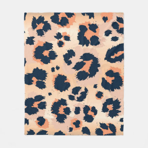 Luipaard Patroon: Grappig naadloos ontwerp Fleece Deken