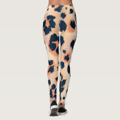 Luipaard Patroon: Grappig naadloos ontwerp Leggings (Achterkant)