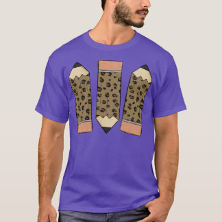 luipaard potlood t-shirt