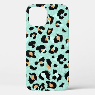 Luipaard print, dierlijk patroon iPhone 12 hoesje