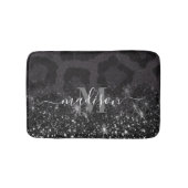 Luipaard Print en Glitter Badmat (Voorkant)