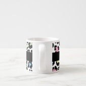 Luipaard Print Multi Colours Espresso Mok (Achterkant)