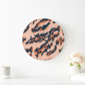 Luipaard Print: Textiel naadloos ontwerp. Grote Klok (Huis)