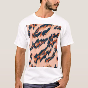 Luipaard Print: Textiel naadloos ontwerp. T-shirt