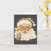 Luipaard Sinterklaas Kerst Moppertje Cadeau Voor V Kaart (Gele Bloem)