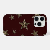Luipaard Star Hoesje voor Telefoon iPhone Hoesje (Achterkant horizontaal)
