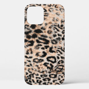 Luipaard textuur, luipaard dier print patroon iPhone 12 hoesje