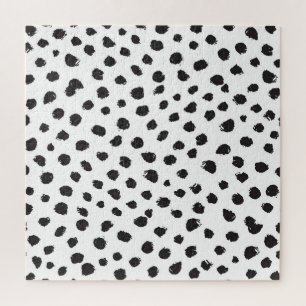 Luipaard textuur: naadloos patroon. legpuzzel