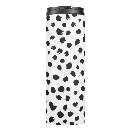 Luipaard textuur: naadloos patroon. thermosbeker (Achterkant)