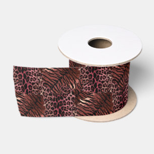 Luipaard tijger vel trendy gespikkeld gestreept ka lint