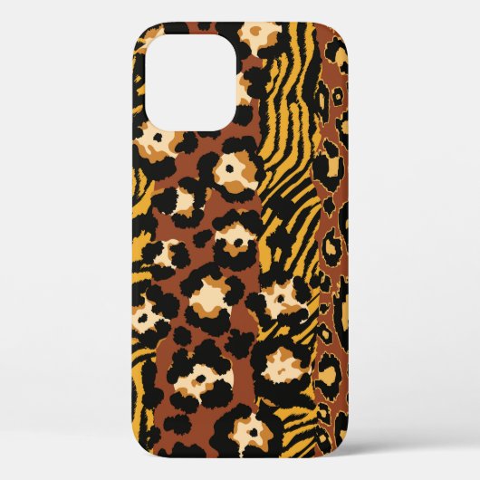 Luipaard, tijgerhuiden, wild patroon. Case-Mate iPhone case (Achterkant)
