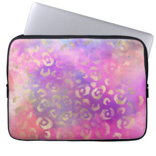 Luipaard Verf Serie Design 11 Laptop Sleeve