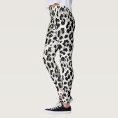 Luipaard - vingerafdrukken met vingerafdrukken leggings (Links)