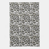Luipaard - vingerafdrukken met vingerafdrukken theedoek (Verticaal)