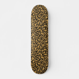 Luipaard Vlekken Goud Bont Jaguar Patroon Skateboard
