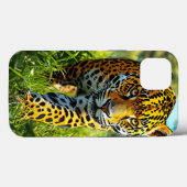 Luipaard Wild Dierenprint Esthetisch Safari Stijl Case-Mate iPhone Case (Achterkant (horizontaal))