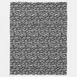 Luipaardafdrukaccent Fleece Deken