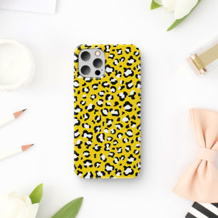 Luipaardafdrukken, luipspuiten, geel luipaard iPhone 11 hoesje