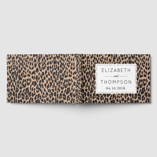 Luipaardafdrukken, spuiten, bruine luipaard, bruil gastenboek (Volledig)