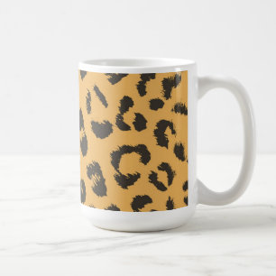 Luipaardbontpatroon Koffiemok