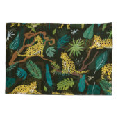 Luipaarden in Oerwoud: Wild Kussensloop (Achterkant)