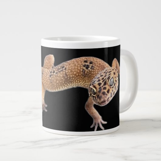 Luipaardgekko Extra Grote Beker (Voorkant rechts)