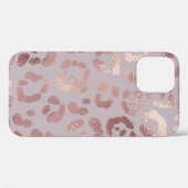 Luipaardhuid: roos gouden elegantie. Case-Mate iPhone case (Achterkant (horizontaal))