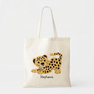 Luipaardontwerp Tote Bag