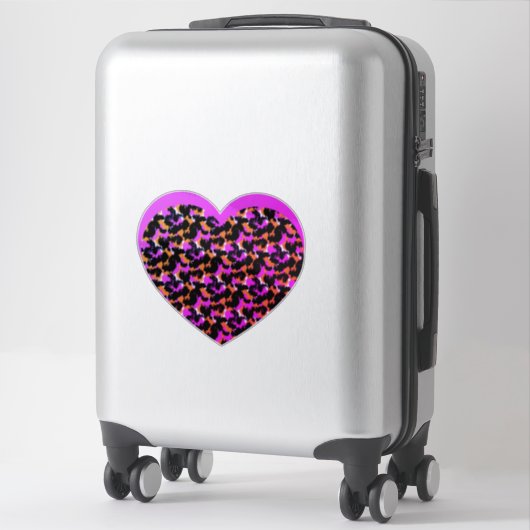 Luipaardprint Autodecal Sticker (Koffer)