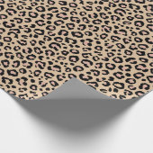 Luipaardprint Cadeaupapier (Hoek)