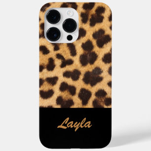 Luipaardprint Dierenbont Persoonlijk Case-Mate iPhone 14 Pro Max Hoesje