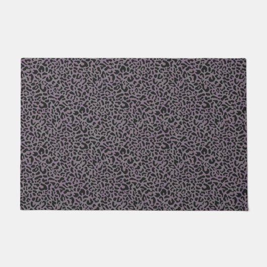 Luipaardprint (donker) deurmat (Voorkant)