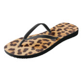 Luipaardprint Flip Flops (Schuin)