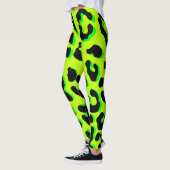 Luipaardprint Geel Leggings (Links)